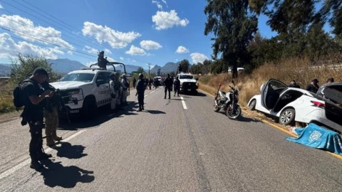 Violencia en Michoacán: Persecución y enfrentamiento armado carretera Morelia-Pátzcuaro
