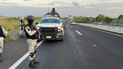 Restos humanos hallados en carretera de Veracruz