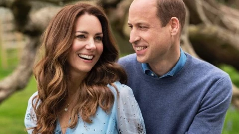 El príncipe William y Kate Middleton juntos
