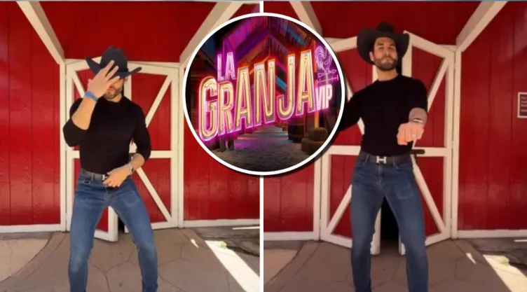 Kike Mayagoitia muestra con sexy baile que es el ‘vaquero favorito’ de La Granja VIP.