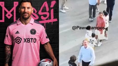 VIDEO: Captan a Lionel Messi en un crucero en Miami; es de los más grandes del mundo