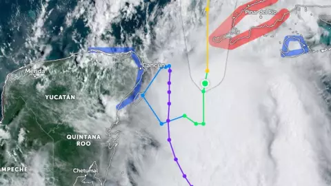 Clima en Cancún hoy 28 de agosto: Tormenta Tropical Idalia provocará que continúen las lluvias