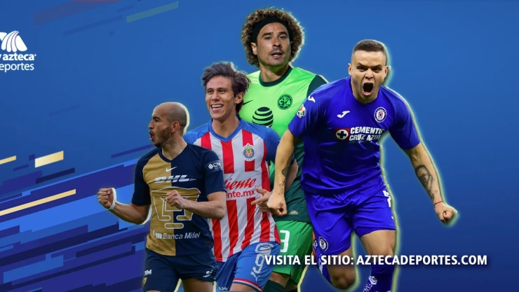 Así llegan los cuatro grandes a Guardianes 2020, América, Chivas, Cruz Azul y Pumas