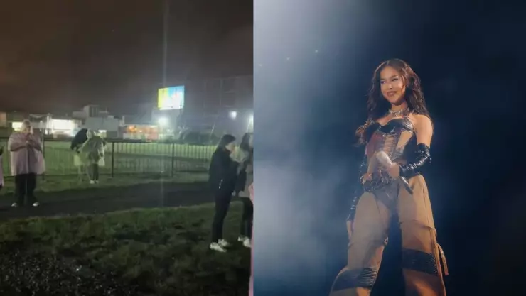 Exhiben concierto VACÍO de Danna Paola y aseguran fue un FRACASO en Ecuador