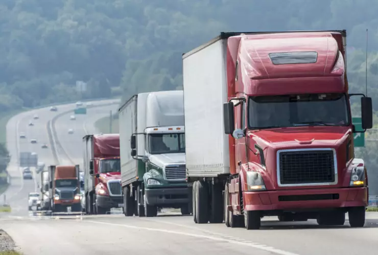 Transportistas convocaron a un paro nacional por la inseguridad.