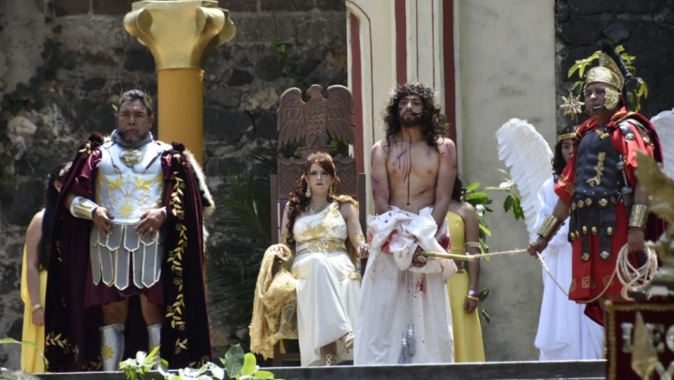 Semana Santa 2022 Pasión de Cristo Iztapalapa