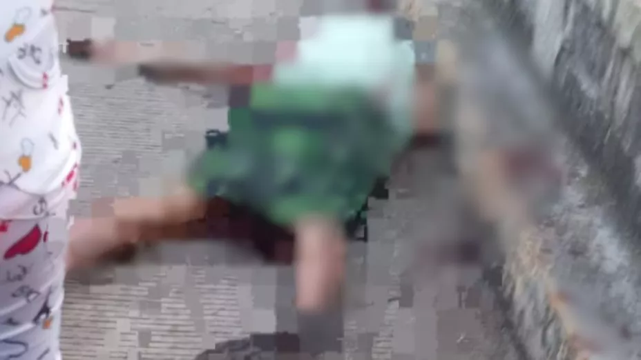 Filtran foto del cuerpo de la mujer asesinada a machetazos en San Andrés Tuxtla