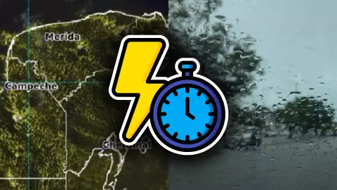 ¡Prepárate, Quintana Roo! A esta hora se esperan descargas eléctricas y chubascos HOY jueves 14 de agosto de 2025