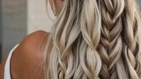 Peinados semi recogidos