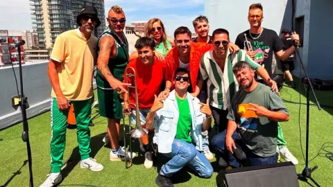 Los Caligaris y Panteón Rococo juntos en un festival