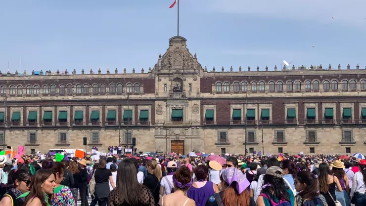 Marcha feminista Zócalo