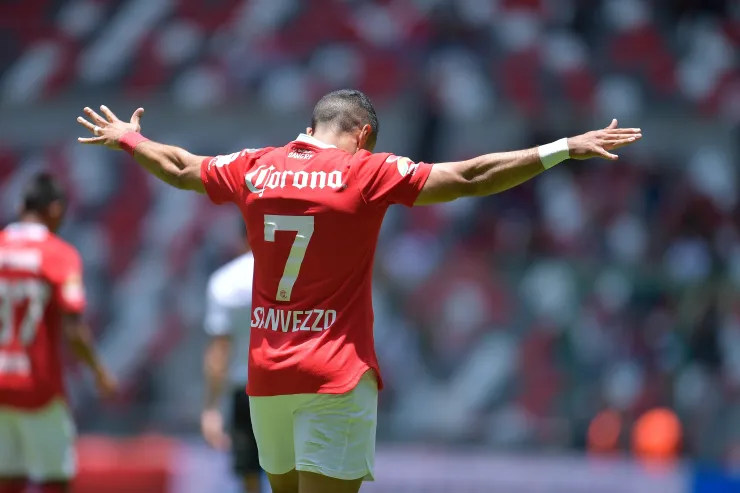 Camilo Sanvezzo, jugador del Toluca