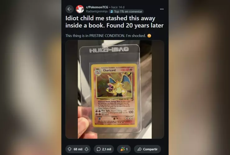 Pokémon Encuentra carta de hace 20 años y vale una fortuna.jpg