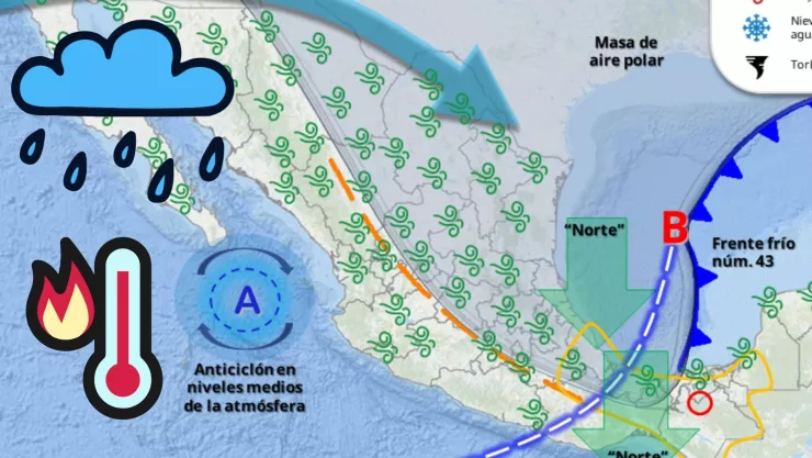 Clima lunes 6 de abril de 2026
