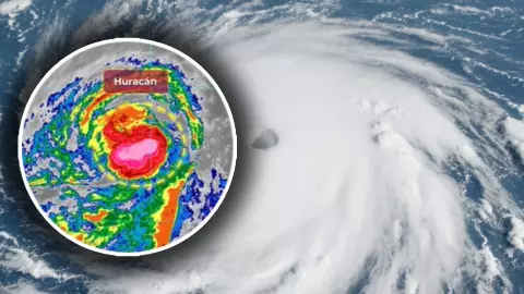 El Ciclón Tropical ‘Narda’ continúa con su trayectoria y esta es su ubicación HOY 26 de septiembre de 2025