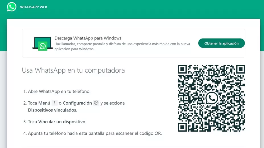 WhatsApp Web por qué en Google Chrome no abre la aplicación.