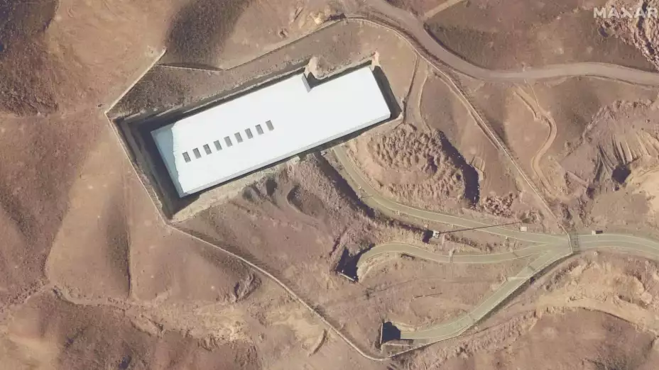 Planta de enriquecimiento de uranio de Fordo en Irán.