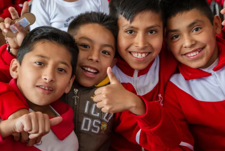 Los niños también recibieron el mensaje de VSD