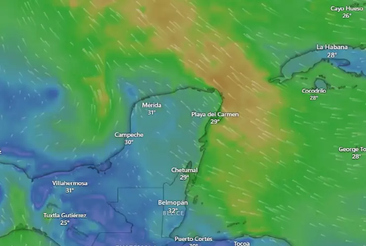 Prevén fuertes lluvias hoy en estas zonas de Yucatán