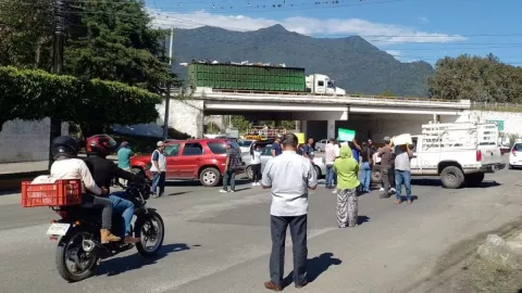 Manifestantes en Ciudad Mendoza
