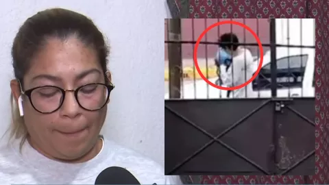 Joven que tiró a su bebé en Tultitlan Estado de México es entregado a la policía por su propia madre