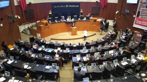 En el Senado de la Rep&uacute;blica se discute la aprobaci&oacute;n del “Plan B” de la Reforma Electoral de AMLO.