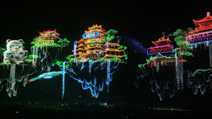 China rompe Récord Guinness con espectáculo de más de 33 mil drones: VIDEO viral