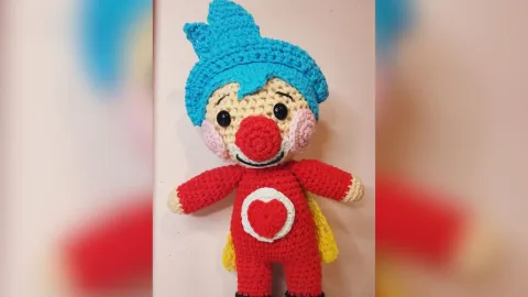 Payasito Plim Plim en crochet