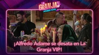 Alfredo Adame responde a preguntas incómodas en la fiesta mágica de La Granja VIP.