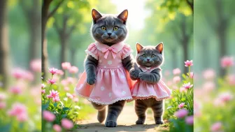 videos de gatos hechos con inteligencia artificial