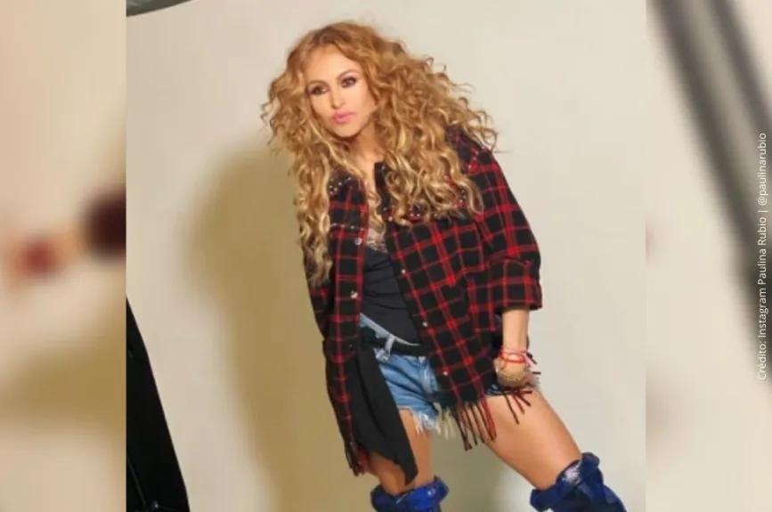 Paulina Rubio.