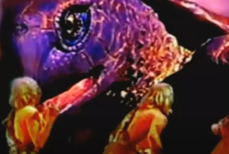 Hombres contra la tortuga gigante en Malcolm el de en medio