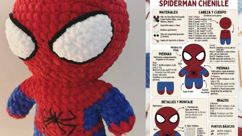 Patrones de amigurumi de Marvel fáciles 3 superhéroes para tejer y regalar