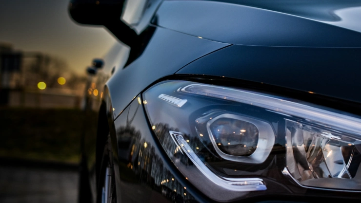 detalle de automóvil