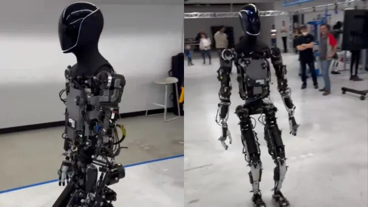 Elon Musk presenta robot humanoide
