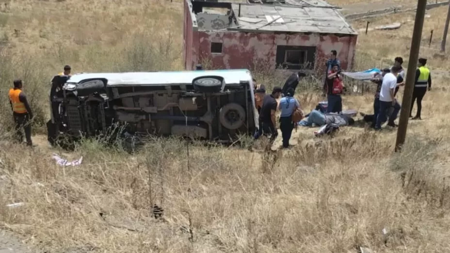 Accidente en la carretera Tijuana a Tecate este viernes