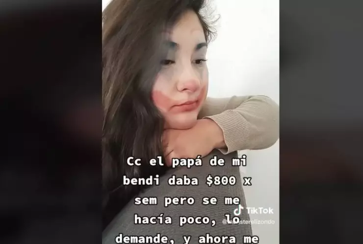 VIDEO Demandó al papá de su hijo por darle 800 pesos; ahora le da 300