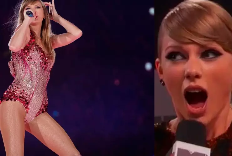 Las redes sociales estallan tras la viralización de un video donde Taylor Swift, durante un concierto, aparentemente, se tira un pedo.