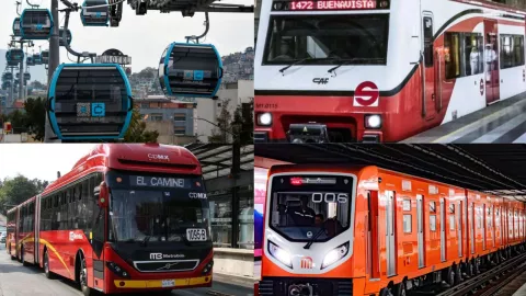 ¿Cuál es el transporte público más usado en México?
