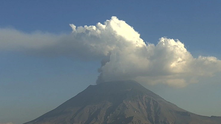 Dónde caerá ceniza del volcán Popocatépetl hoy 20 de abril de 2024
