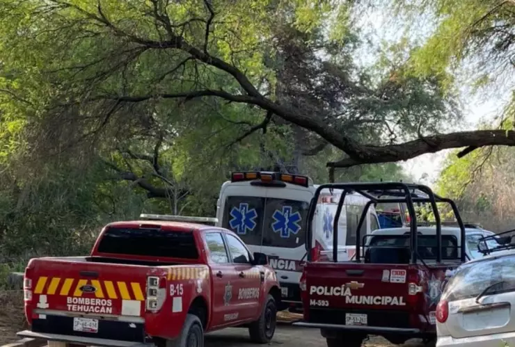 Sobrevive hombre cayó a un pozo en Necoxtla, Tehuacán