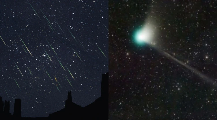 eventos astronómicos febrero 2023 cometa verde lluvia de estrellas