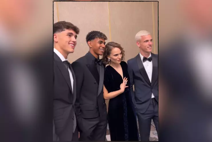 Natalie Portman y el polémico gesto en el Balón de Oro ¿Un recado al Real Madrid