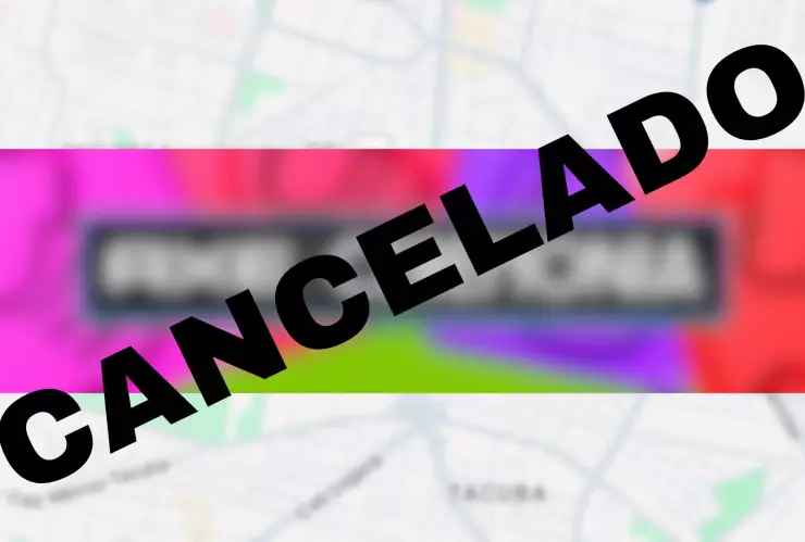 AXE Ceremonia cancelado