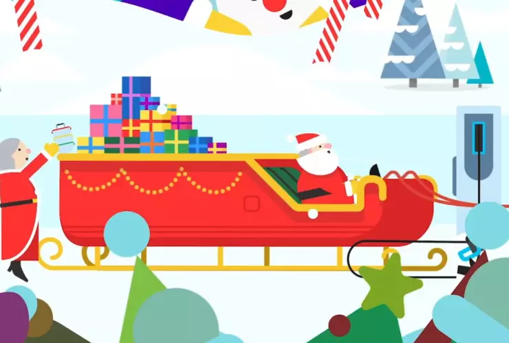 Santa Claus se prepara para salir en su trineo a entregar regalos a niños de todo el mundo; sigue su recorrido en Santa Tracker.