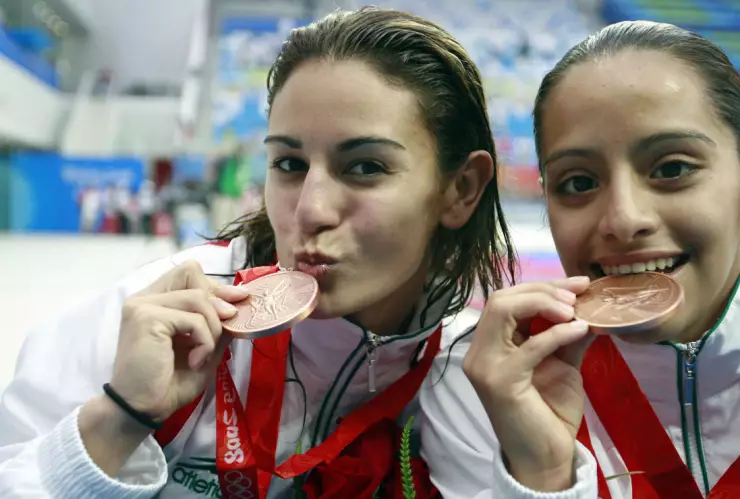 Paola Espinosa y Tatiana Ortiz