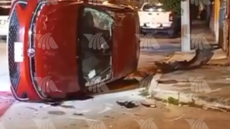 ¡Precaución! Reportan aparatosa VOLCADURA en calles del sur de Mérida; esto se sabe