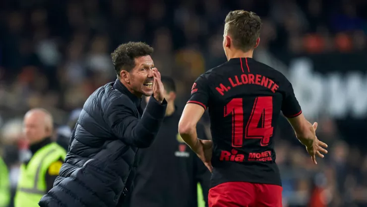 “Evolución de Llorente en el Atleti, comparable a la de Griezmann” 'Cholo’ Simeone