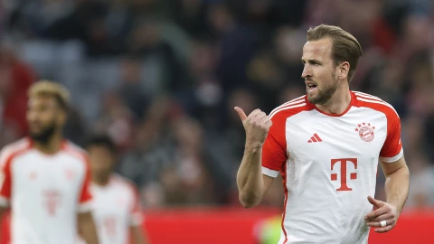 Harry Kane, delantero del Bayern Munich