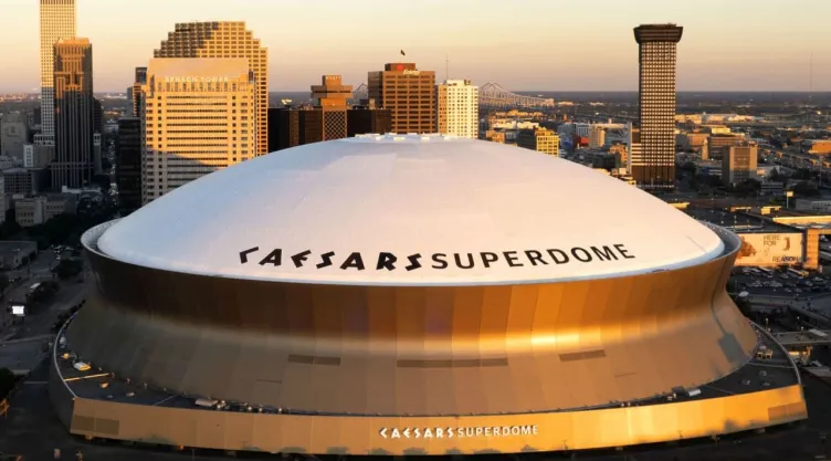 Caesars Superdome, sede del Super Bowl 2025.